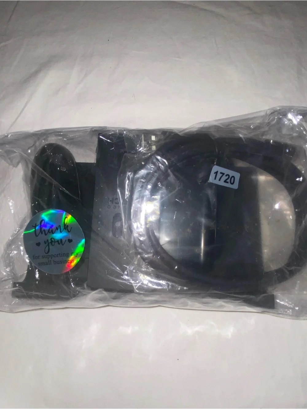 PocketJuice Black Portable Power Bank with Black Switch Controller Grip